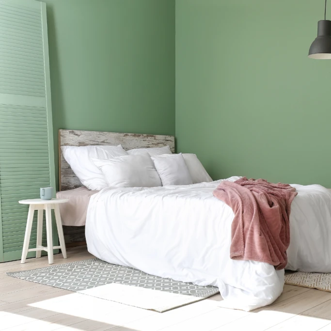 Dormitor Sage - ce accesorii și mobilier pentru a alege?