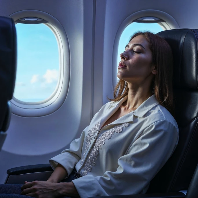 Dormitul în avion - cum poți adormi rapid?