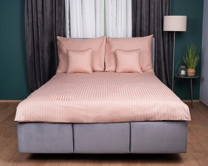 Lenjerie de pat din bumbac 100% bej (set)