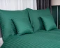 Lenjerie de pat (set) 100% bumbac verde închis