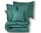 Lenjerie de pat (set) 100% bumbac verde închis